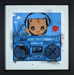 Pet Sounds #2 by Harry Bunce - Hand Embellished Paper Edition sized 24x24 inches. Available from Whitewall Galleries